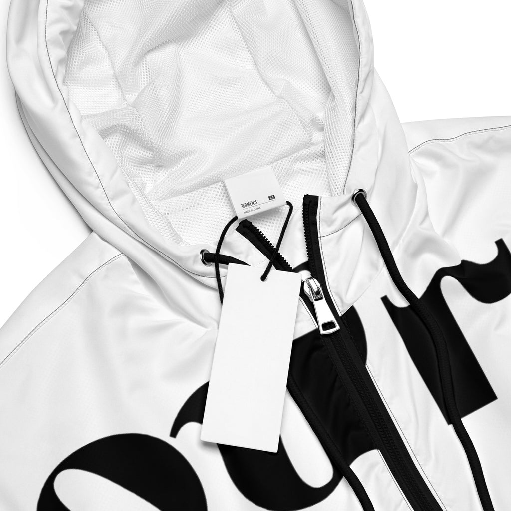 Women’s cropped windbreaker - You're doing great