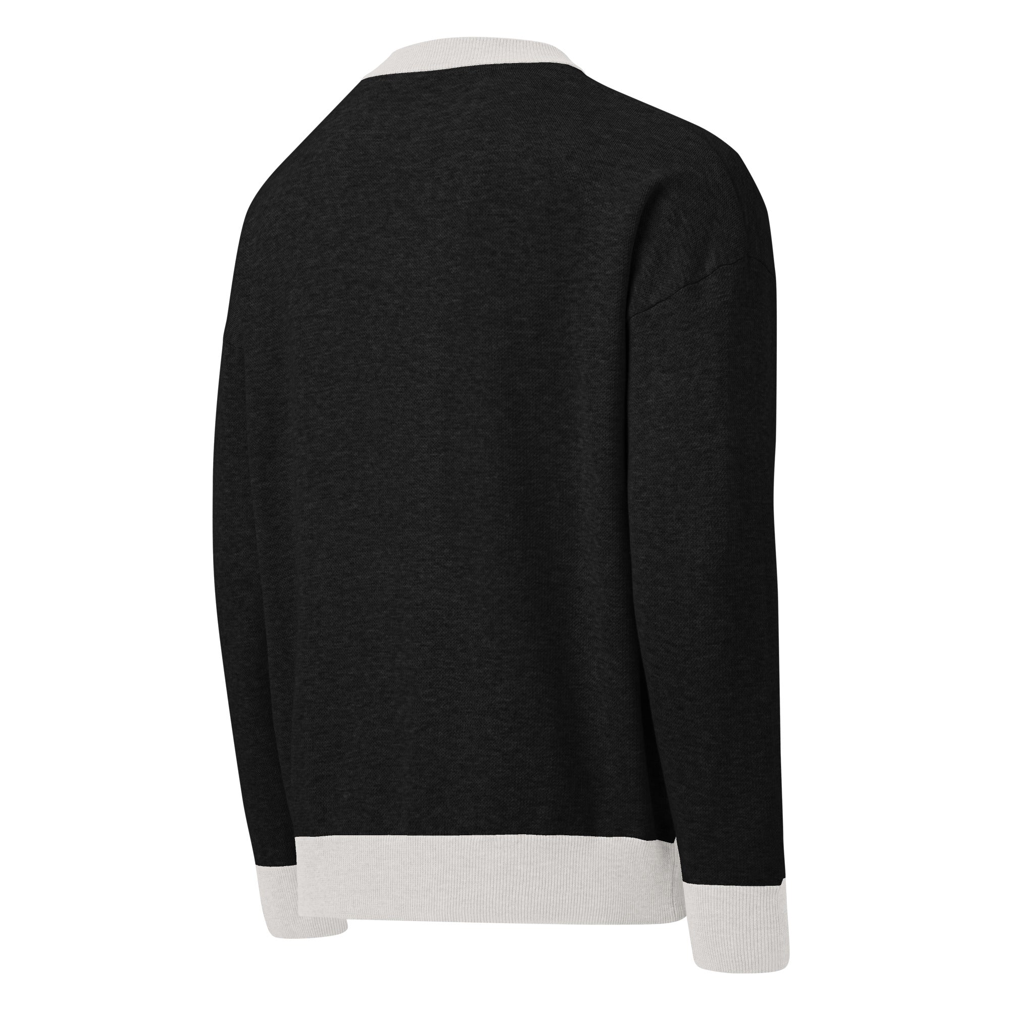 Relaxed fit knitted  sweater 1990's collection